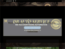 Tablet Screenshot of dbautopgh.com